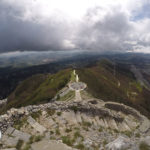 vista do parque nacional lovcen, montenegro, kotor