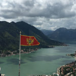 fortaleza de kotor, montenegro, bandeira de montenegro