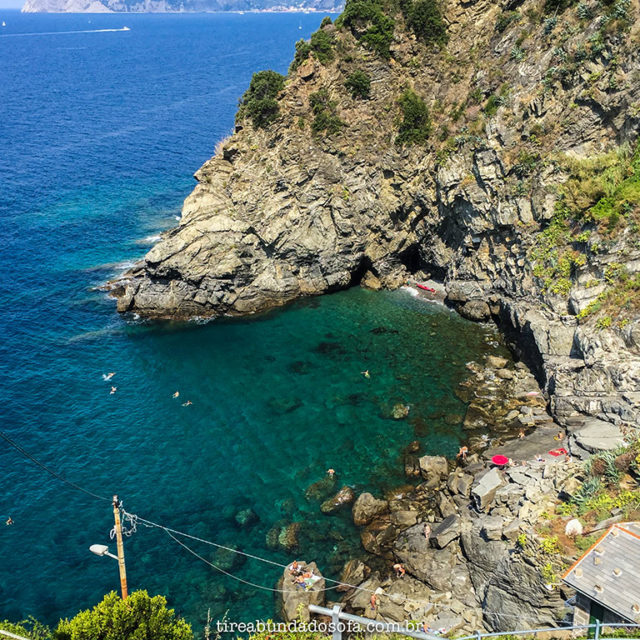 Cinque Terre em um dia Saindo de Pisa Tire a Bunda do Sofá