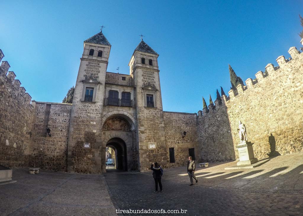 A cidade medieval de Toledo, perto de Madrid, na Espanha