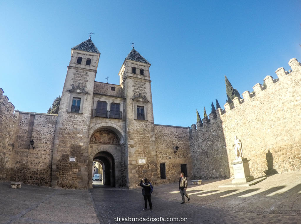 As muralhas de Toledo, na Espanha