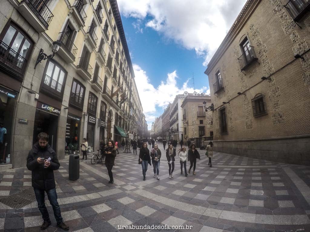 Pelas ruas de Madrid, na Espanha