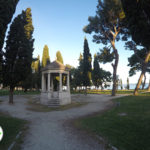 parque com vista para o mae em Split, Croácia