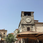 old town kotor, relógio gigante, montenegro, europa