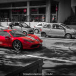 Super carro em monaco, ferrari vermelha, Ferrari 458 Italia, carros de luxo monaco