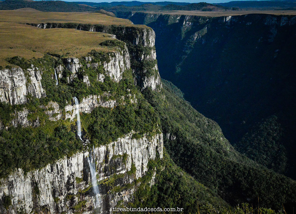 cachoeira no cânion fortaleza, parque nacional da serra geral, cambará do sul, rio grande do sul, , o que fazer em cambará do sul