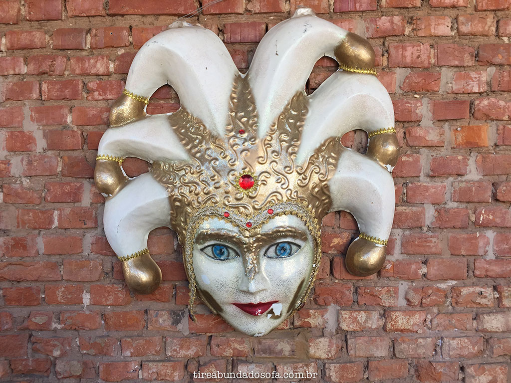 máscara típica do carnevale di venezia