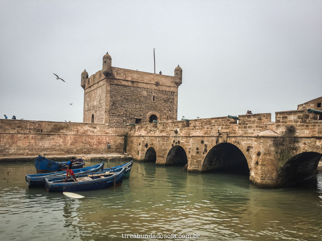 Fortaleza de Essaouira, no Marrocos