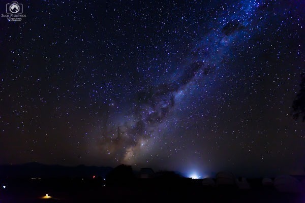 observação noturna no deserto do Atacama, Chile