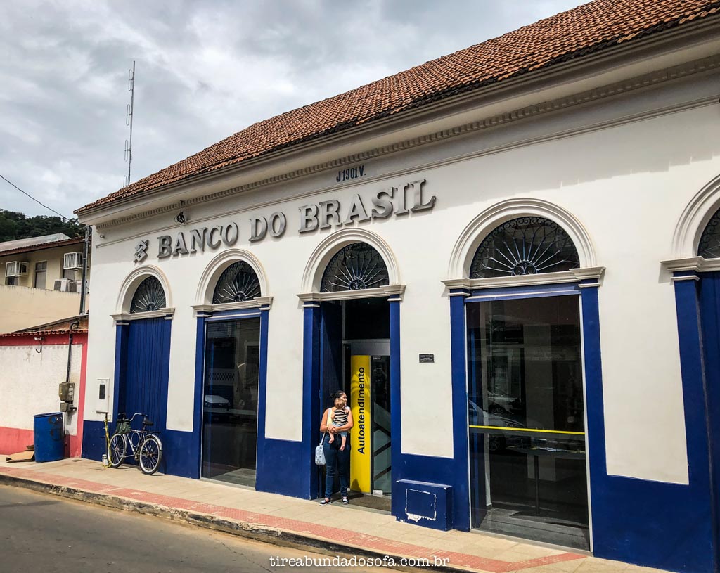único banco do brasil azul no país