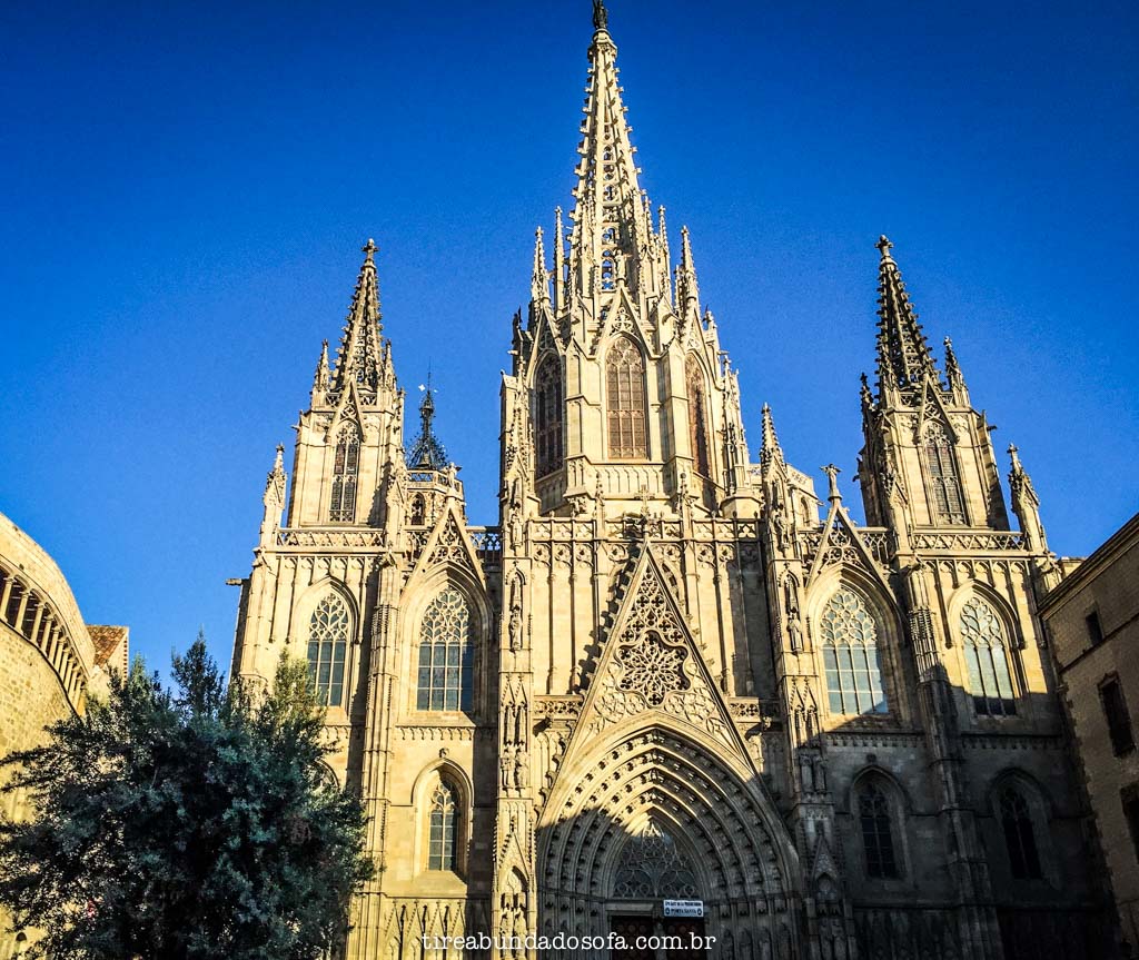 catedral de barcelona, no bairro gótico