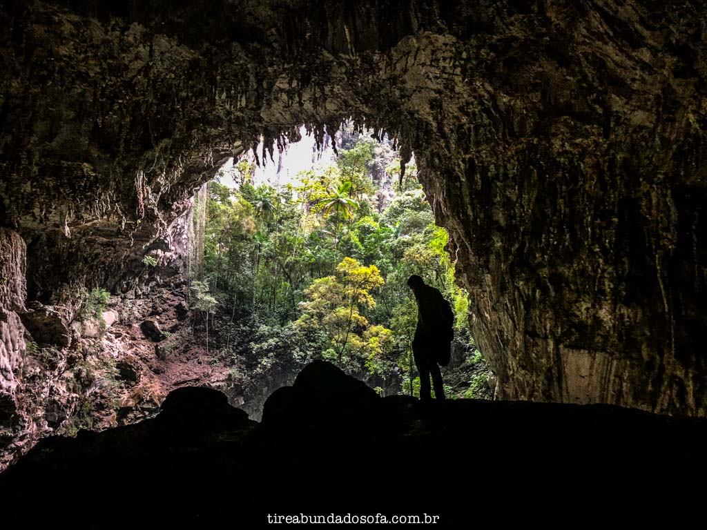 PETAR, Caverna Temimina, no Núcleo Caboclos