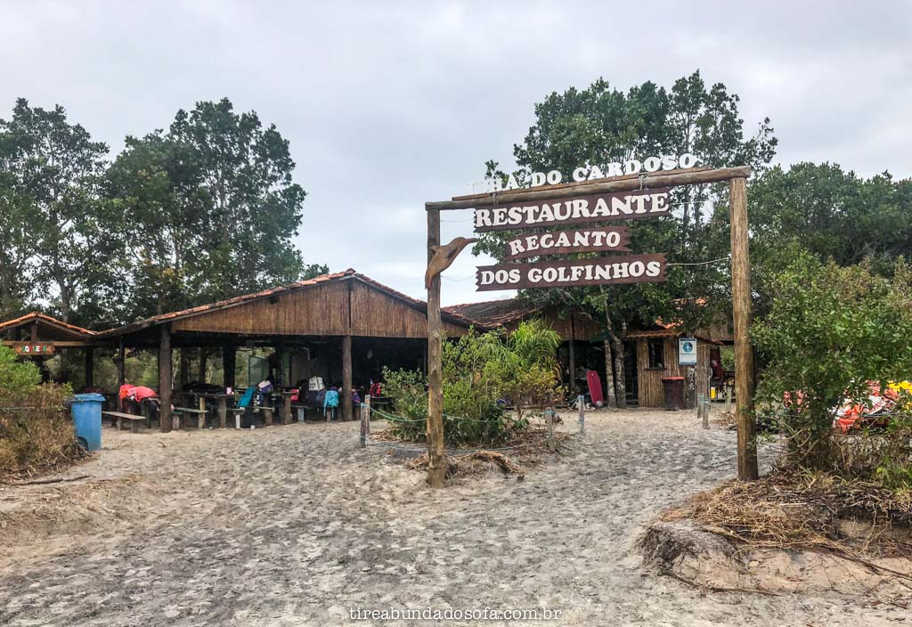 Restaurantes baratos na Ilha do Cardoso
