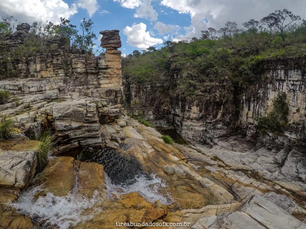 Cachoeira da Pedra Ancorada, em Capitólio, Minas Gerais