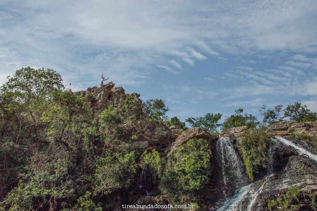 Cachoeira do Filó, em Capitólio, minas gerais