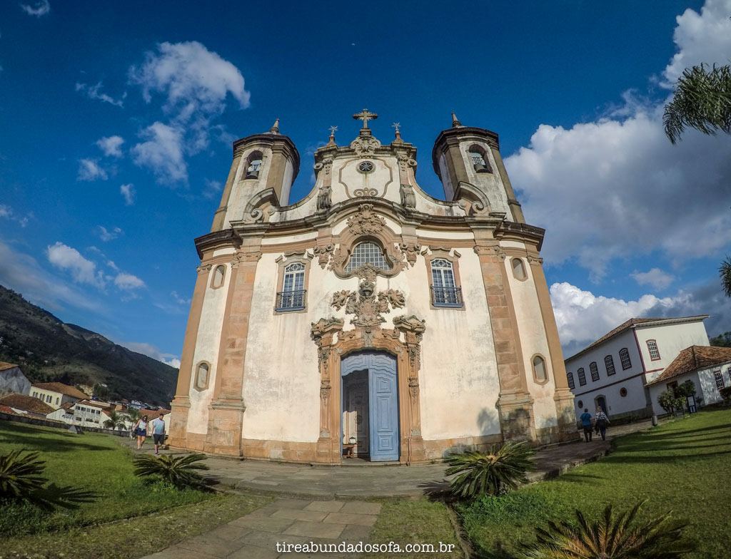 Igreja Nossa Senhora do Carmo, em Ouro Preto, Minas Gerais