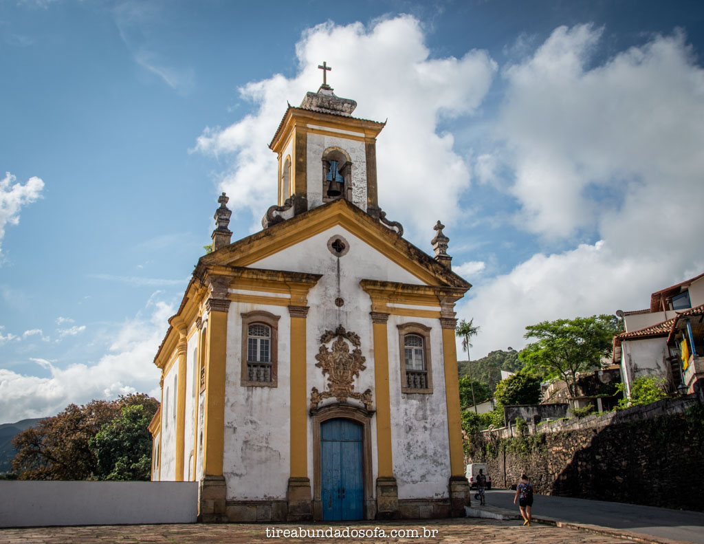 Igreja de Nossa Senhora das Mercês e Misericórdia, em Ouro Preto, Minas Gerais