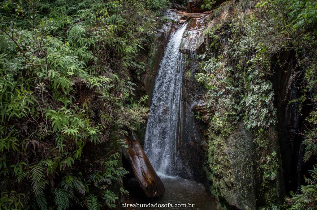 Cachoeira dos Pelados, no Parque das Andorinhas, em Ouro Preto, Minas Gerais