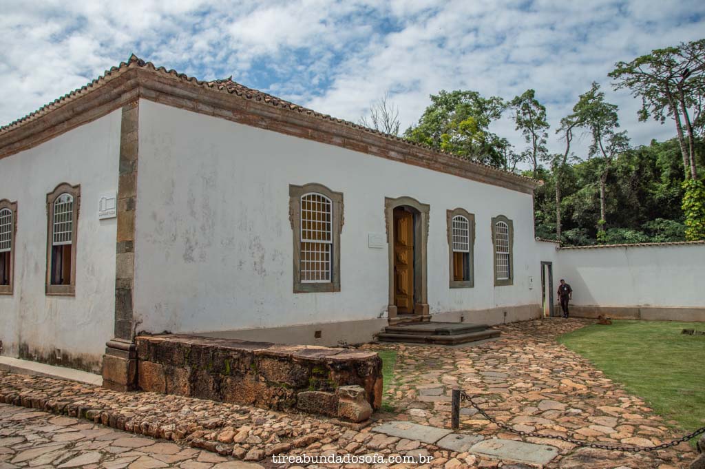 Fachada do Museu Padre Toledo, em Tiradentes, Minas Gerais
