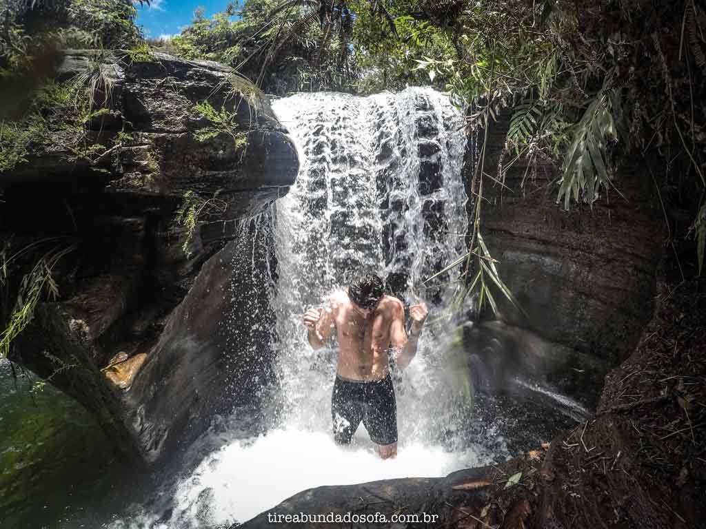 Cachoeira da Toca, em Carrancas, Minas Gerais