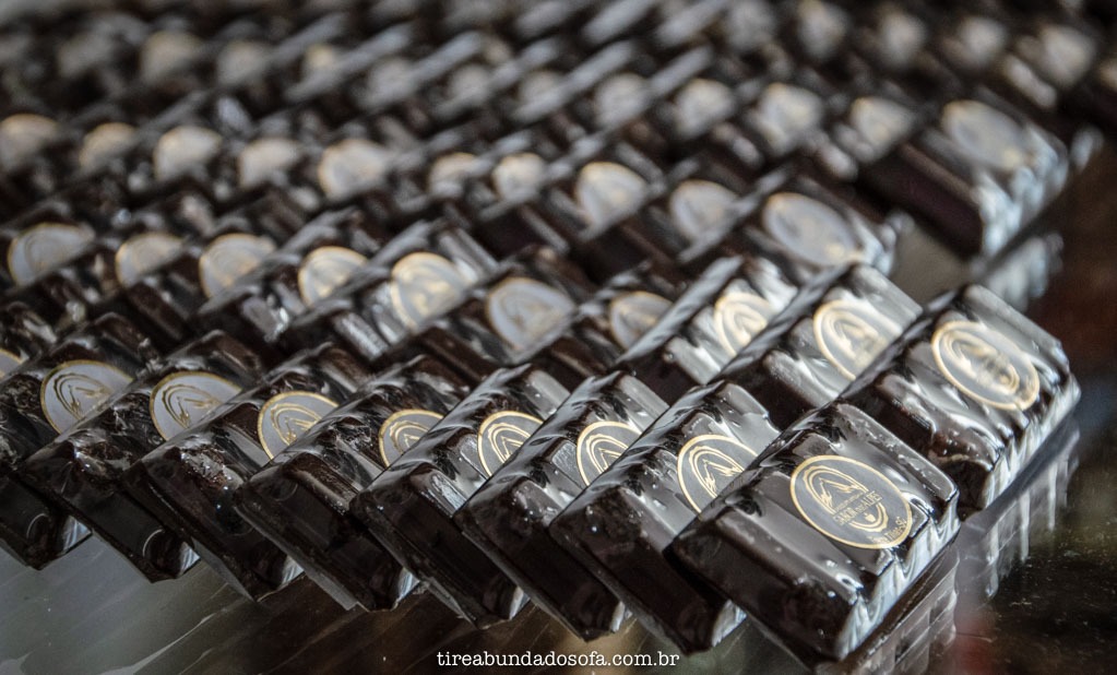 Chocolates Sabor dos Alpes, em Treze Tílias, Santa Catarina