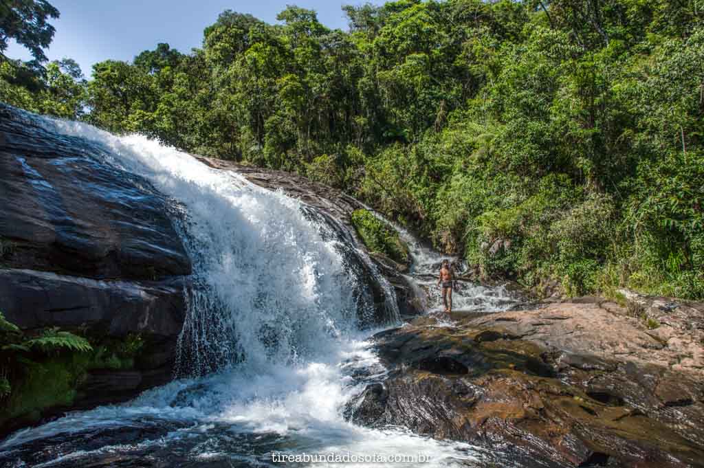 Cachoeira dos Macacos, em Aiuruoca, Minas Gerais