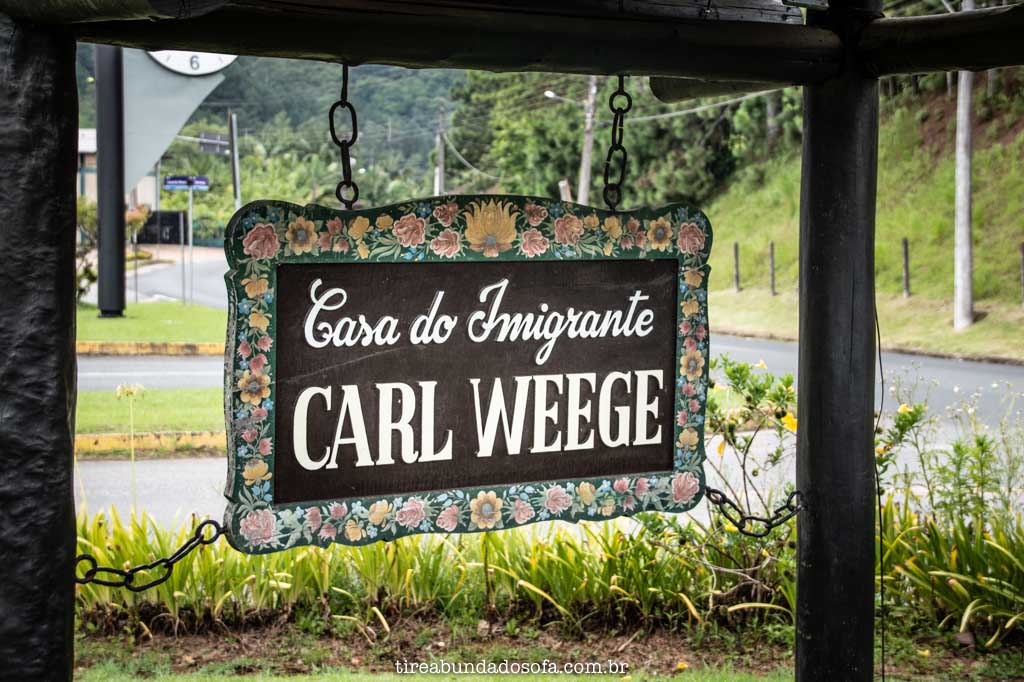 Casa do Imigrante Carl Weege, em Pomerode, SC