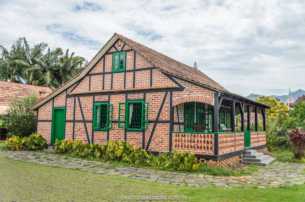 Casa do Imigrante Carl Weege, em Pomerode, Santa Catarina