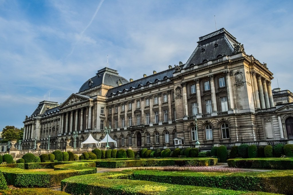 Palácio Real em Bruxelas, na Bélgica