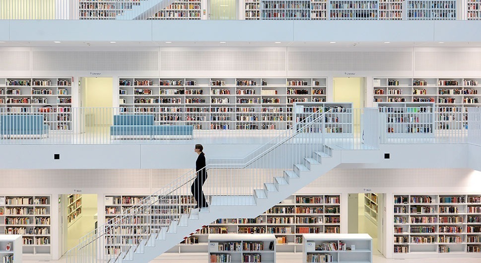 Stadtbibliothek, a biblioteca de Stuttgart