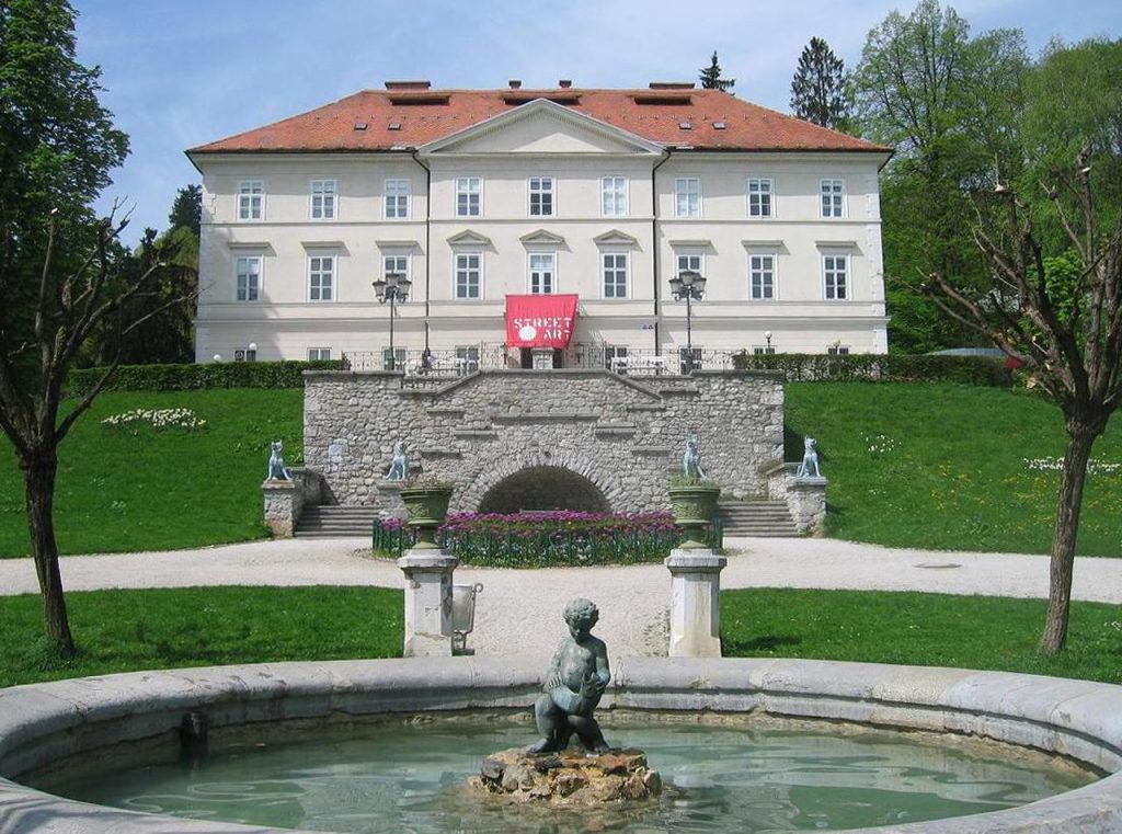 Parque Tivoli em Ljubljana, na Eslovênia