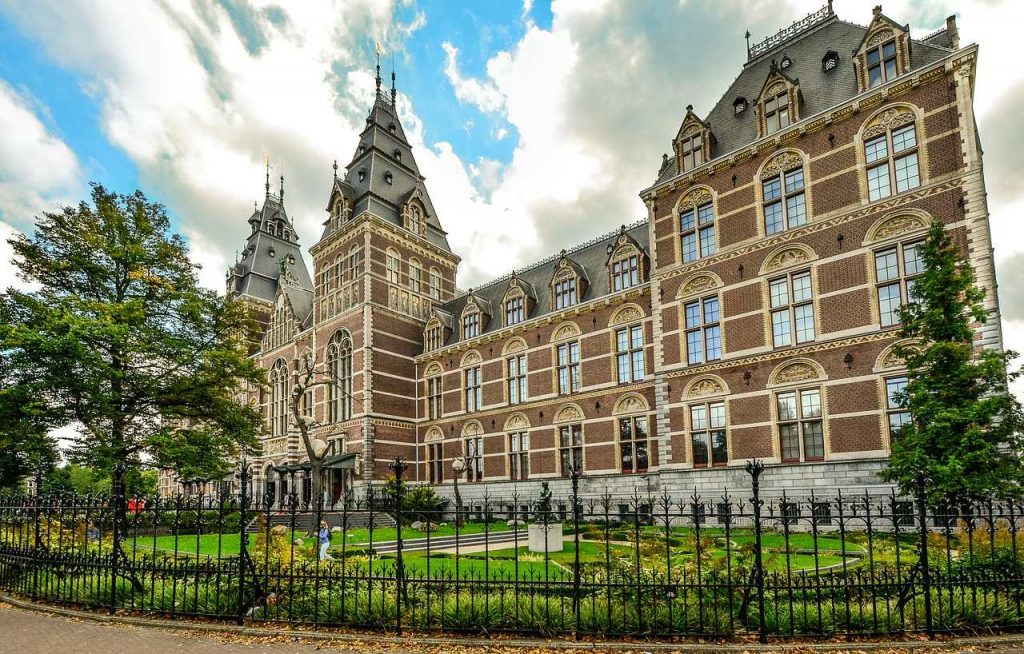 Rijkmuseum em Amsterdam na Holanda