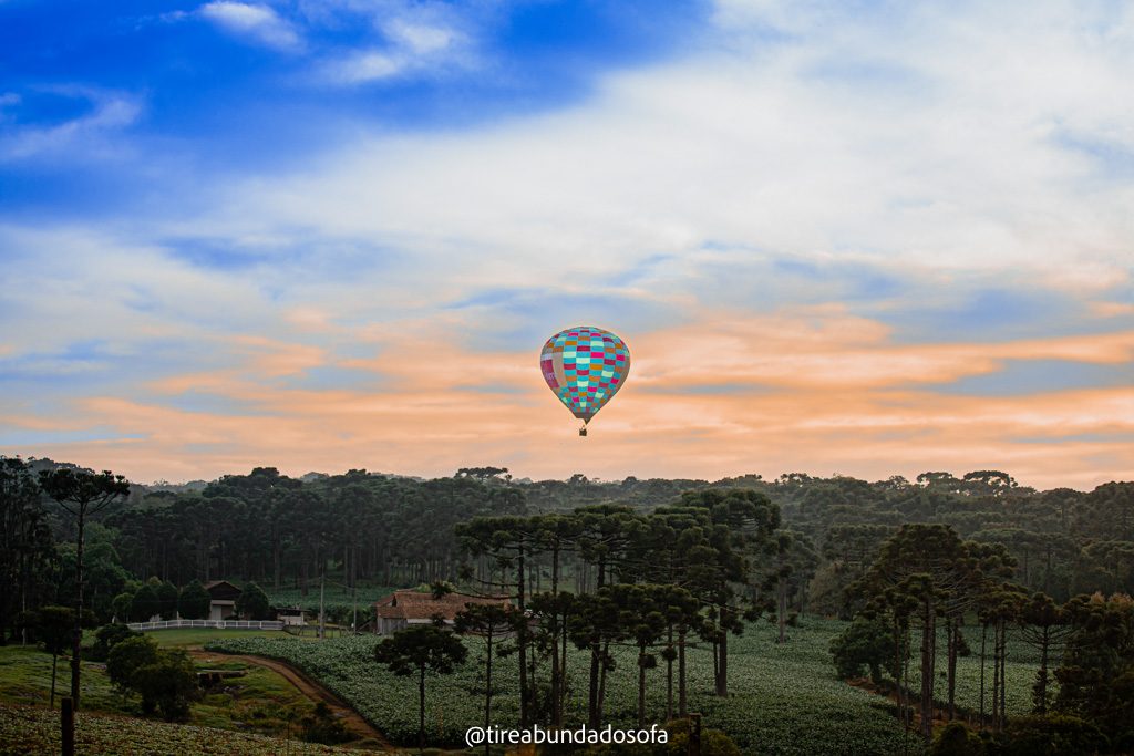 Voo de balão em Campo Alegre, com a travelum turismo